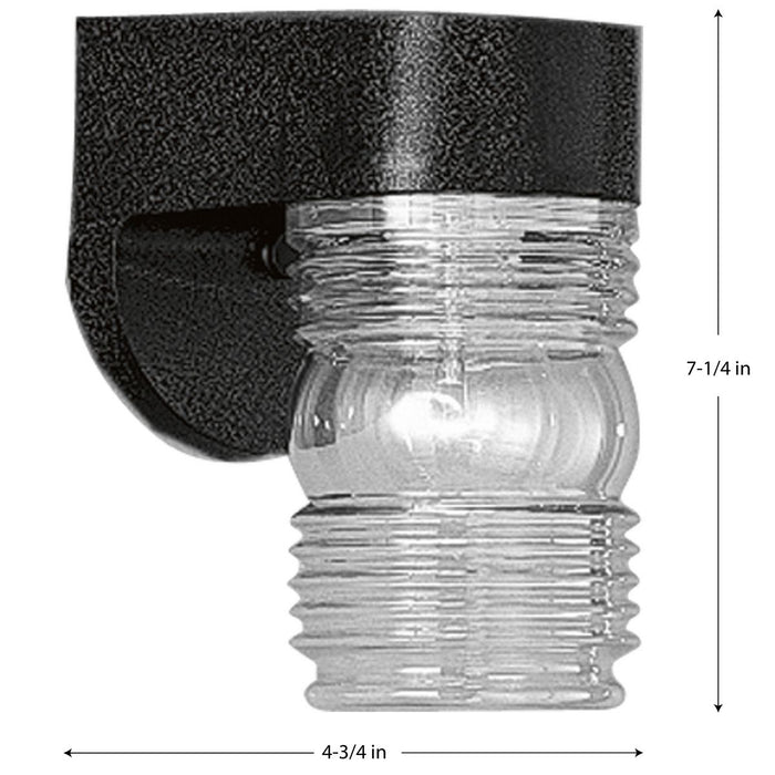 Polycarbonate Outdoor Wall Lantern-Utility-Progress Lighting-Lighting Design Store