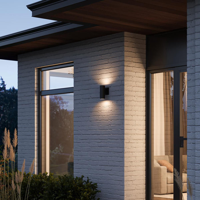 Cylinders LED Wall Mount-Exterior-Progress Lighting-Lighting Design Store