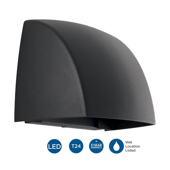 Cornice LED Wall Lantern-Exterior-Progress Lighting-Lighting Design Store