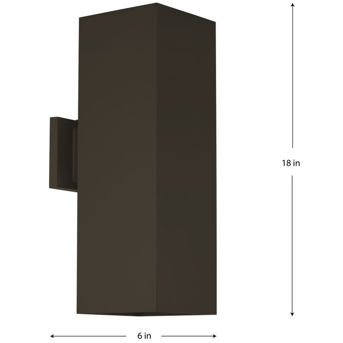 Two Light Wall Lantern-Exterior-Progress Lighting-Lighting Design Store