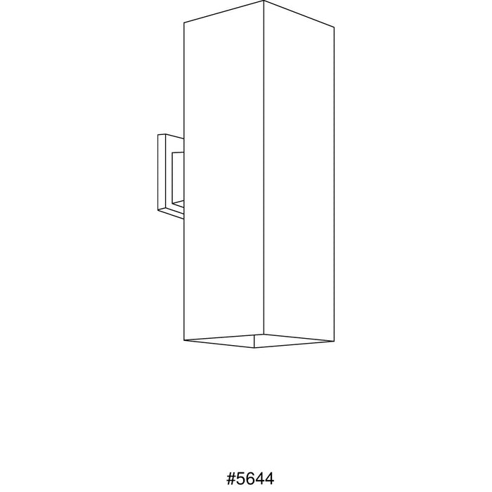 Two Light Wall Lantern-Exterior-Progress Lighting-Lighting Design Store