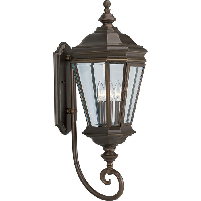 Crawford Large Wall Lantern-Exterior-Progress Lighting-Lighting Design Store
