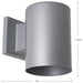 Cylinder Wall Lantern-Exterior-Progress Lighting-Lighting Design Store