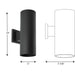 Cylinder LED Cylinder-Exterior-Progress Lighting-Lighting Design Store