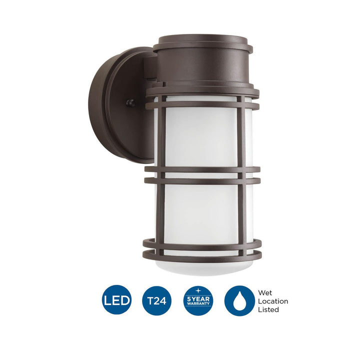 Bell LED Wall Lantern-Exterior-Progress Lighting-Lighting Design Store