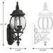 Onion Lantern Large Wall Lantern-Exterior-Progress Lighting-Lighting Design Store