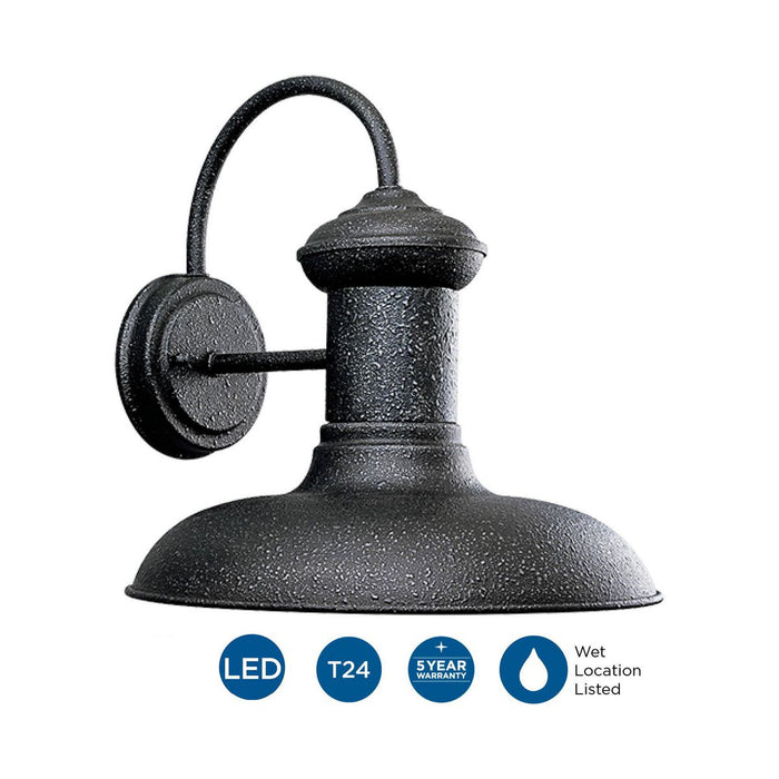 Brookside LED Wall Lantern-Exterior-Progress Lighting-Lighting Design Store