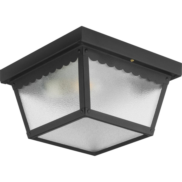 Ceiling Mount Outdoor Flush Mount-Exterior-Progress Lighting-Lighting Design Store