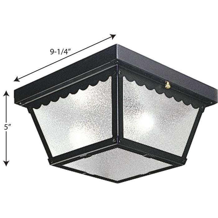 Ceiling Mount Outdoor Flush Mount-Exterior-Progress Lighting-Lighting Design Store