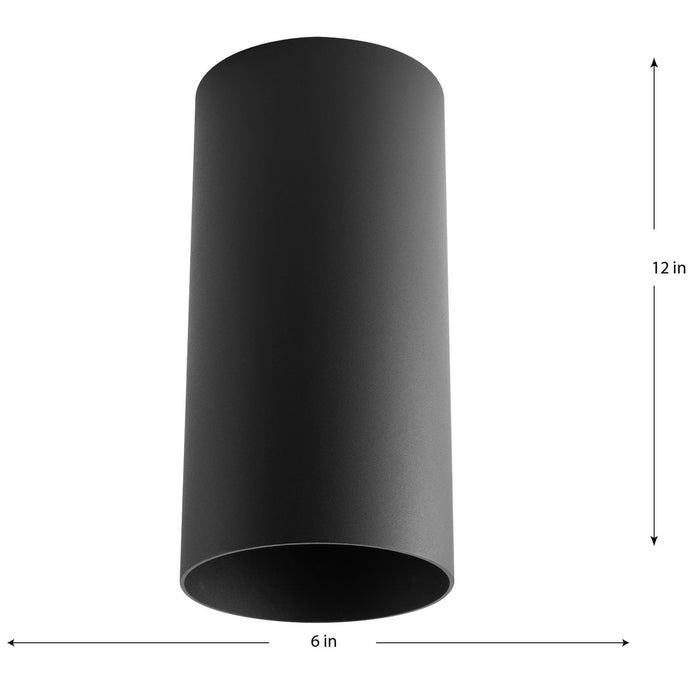 Cylinder Outdoor Ceiling Mount-Exterior-Progress Lighting-Lighting Design Store