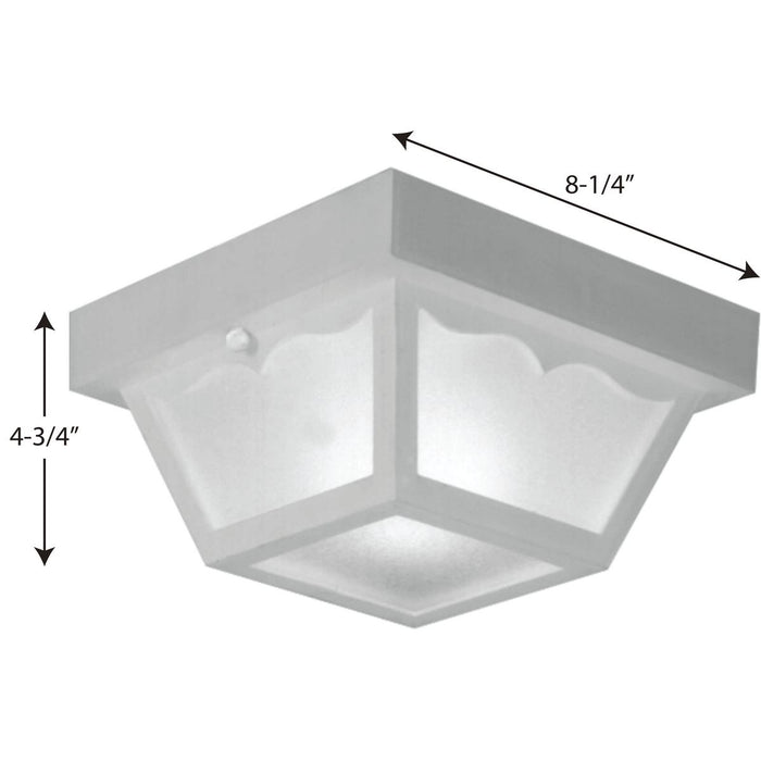 Ceiling Mount Outdoor Flush Mount-Utility-Progress Lighting-Lighting Design Store