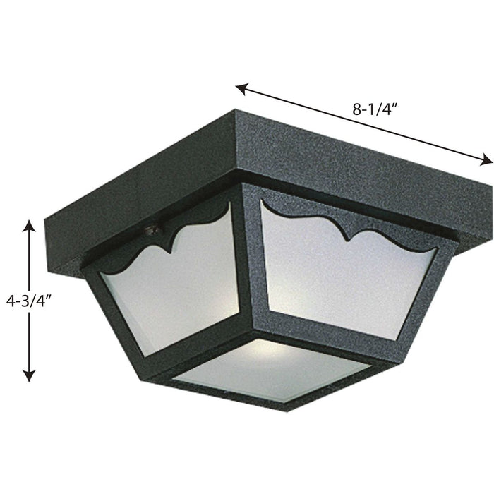 Ceiling Mount Outdoor Flush Mount-Utility-Progress Lighting-Lighting Design Store