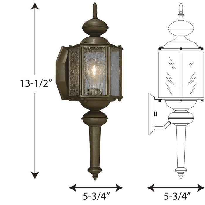 Roman Coach Wall Lantern-Exterior-Progress Lighting-Lighting Design Store