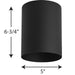 Cylinder Outdoor Wall Lantern-Exterior-Progress Lighting-Lighting Design Store