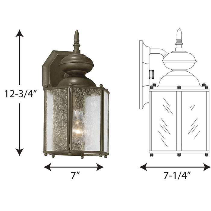 Roman Coach Wall Lantern-Exterior-Progress Lighting-Lighting Design Store