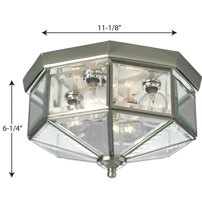 Four Light Close-to-Ceiling-Flush Mounts-Progress Lighting-Lighting Design Store