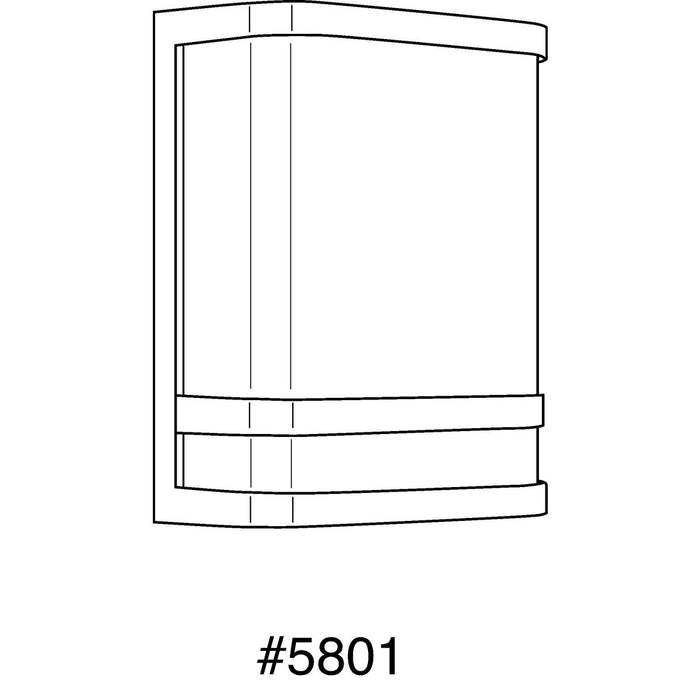 Valera LED Wall Lantern-Exterior-Progress Lighting-Lighting Design Store