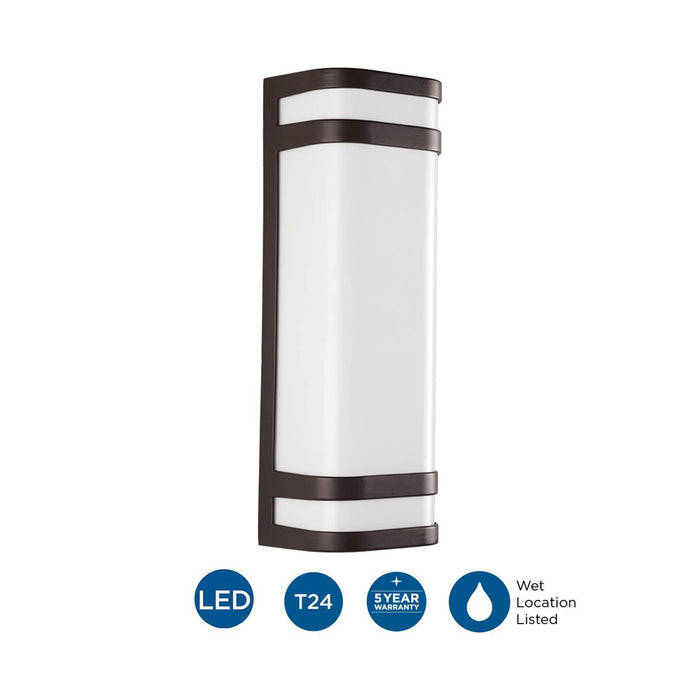 Valera LED Wall Lantern-Exterior-Progress Lighting-Lighting Design Store