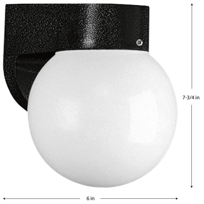 Polycarbonate Outdoor Wall Lantern-Utility-Progress Lighting-Lighting Design Store