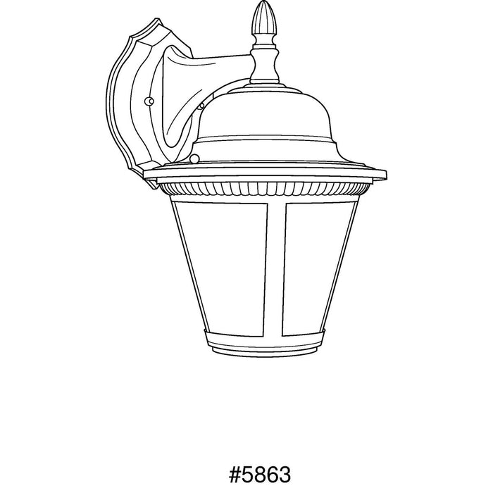 Westport LED Wall Lantern-Exterior-Progress Lighting-Lighting Design Store