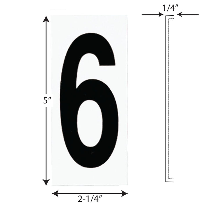 Address Numbers-Exterior-Progress Lighting-Lighting Design Store