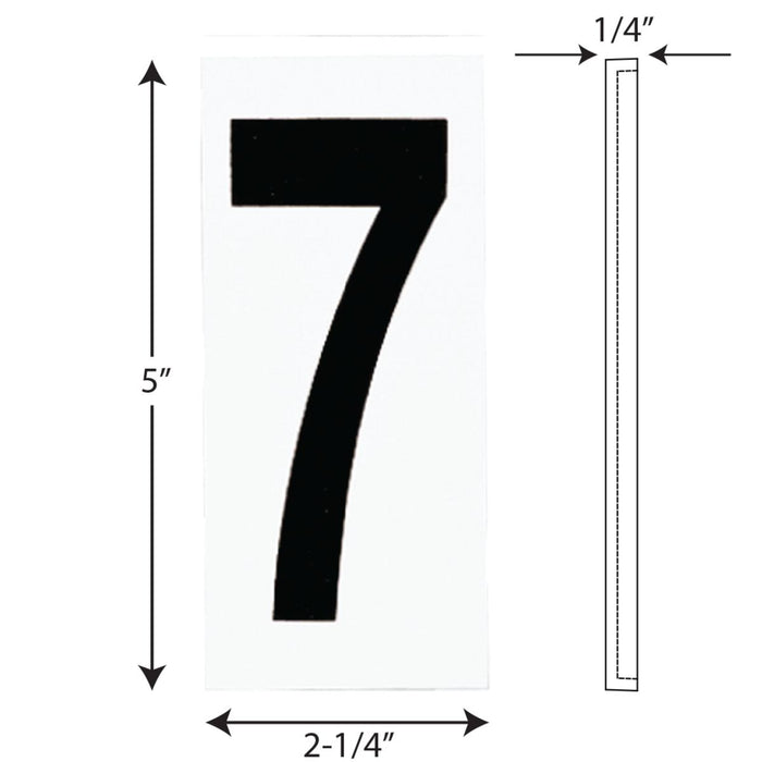 Address Numbers-Exterior-Progress Lighting-Lighting Design Store