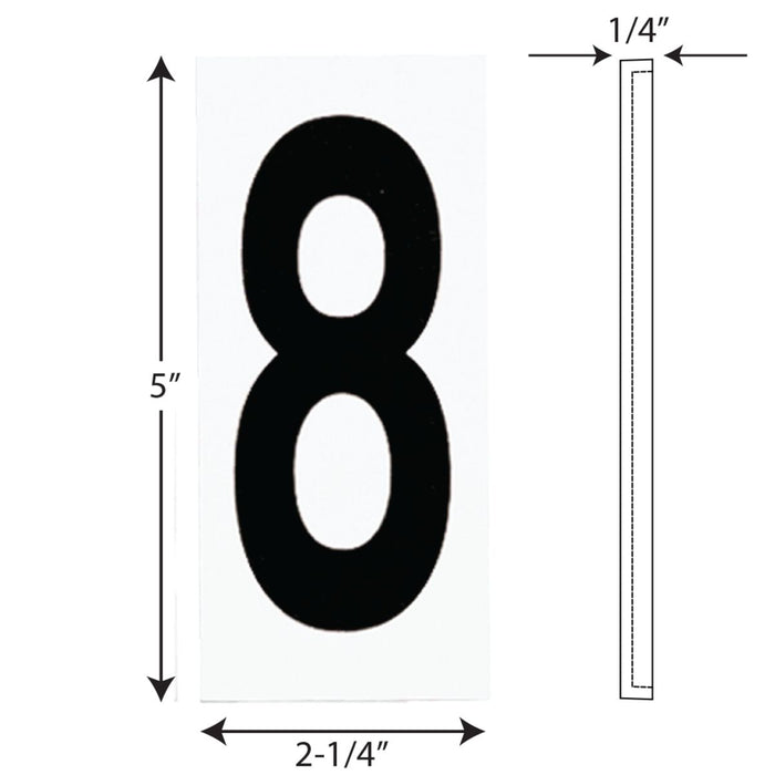 Address Numbers-Exterior-Progress Lighting-Lighting Design Store