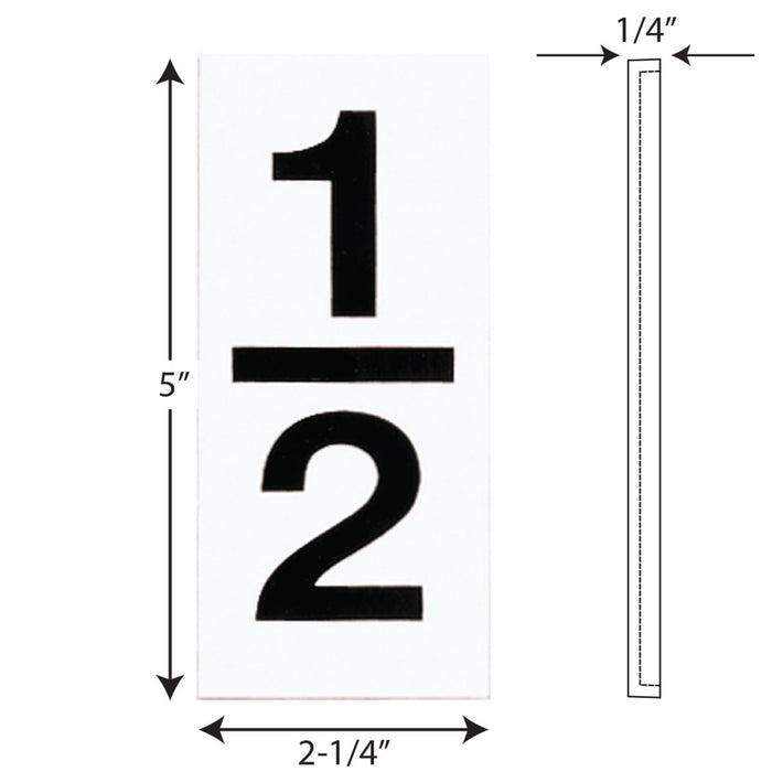 Address Numbers-Exterior-Progress Lighting-Lighting Design Store