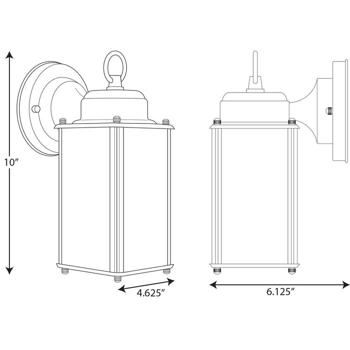 Roman Coach Wall Lantern-Exterior-Progress Lighting-Lighting Design Store