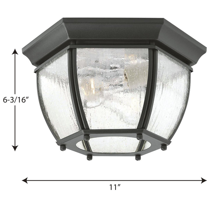 Roman Coach Flush Mount-Exterior-Progress Lighting-Lighting Design Store