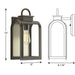 Refuge Wall Lantern-Exterior-Progress Lighting-Lighting Design Store
