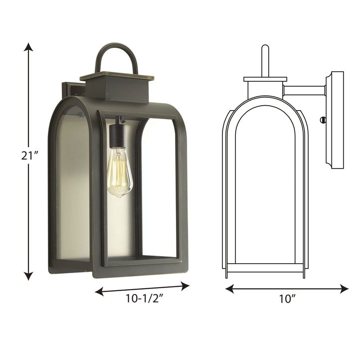 Refuge Wall Lantern-Exterior-Progress Lighting-Lighting Design Store