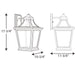 Endorse LED Wall Lantern-Exterior-Progress Lighting-Lighting Design Store
