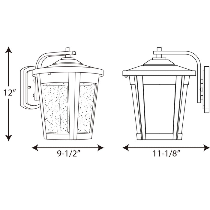 East Haven LED Wall Lantern-Exterior-Progress Lighting-Lighting Design Store