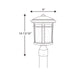 Wish LED Post Lantern-Exterior-Progress Lighting-Lighting Design Store