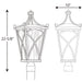 Cadence Post Lantern-Exterior-Progress Lighting-Lighting Design Store