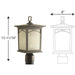 Residence Post Lantern-Exterior-Progress Lighting-Lighting Design Store