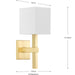 Metro Wall Sconce-Sconces-Progress Lighting-Lighting Design Store