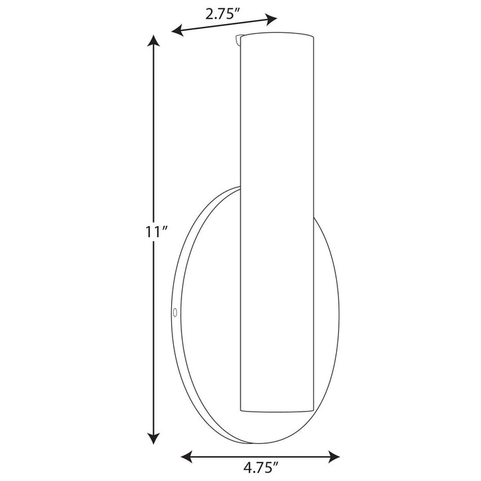 Parallel LED Wall Bracket-Sconces-Progress Lighting-Lighting Design Store