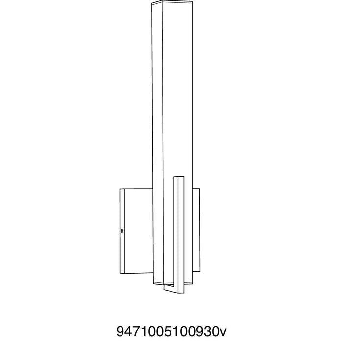 Planck LED Wall Sconce-Sconces-Progress Lighting-Lighting Design Store