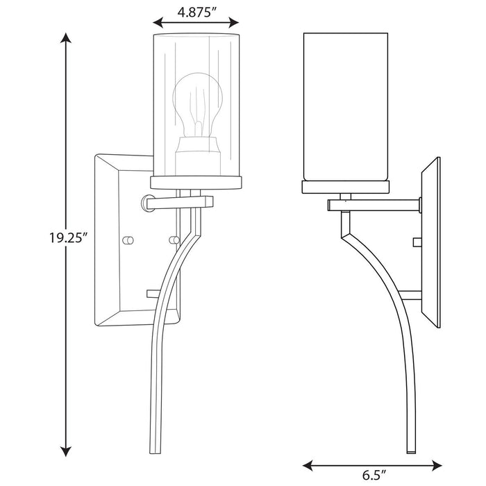 Lassiter Wall Bracket-Sconces-Progress Lighting-Lighting Design Store