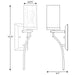 Lassiter Wall Bracket-Sconces-Progress Lighting-Lighting Design Store