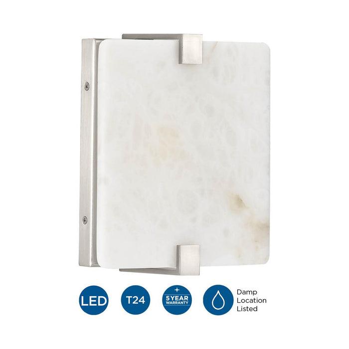 LED Alabaster St Sconce LED Wall Sconce-Sconces-Progress Lighting-Lighting Design Store