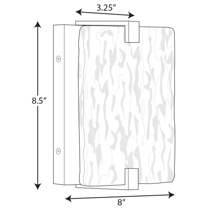 LED Alabaster St Sconce LED Wall Sconce-Sconces-Progress Lighting-Lighting Design Store