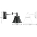 Hinton Swing Arm Wall Lamp-Lamps-Progress Lighting-Lighting Design Store