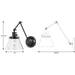 Hinton Swing Arm Wall Lamp-Lamps-Progress Lighting-Lighting Design Store