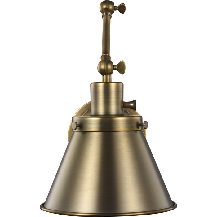 Hinton Swing Arm Wall Lamp-Lamps-Progress Lighting-Lighting Design Store