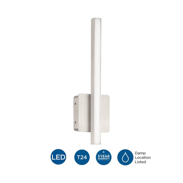 Phase 4 LED Linear Vanity-Sconces-Progress Lighting-Lighting Design Store