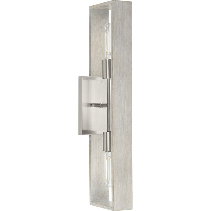 Boundary Two Light Wall Bracket-Sconces-Progress Lighting-Lighting Design Store