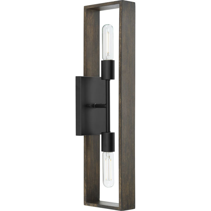 Boundary Two Light Wall Bracket-Sconces-Progress Lighting-Lighting Design Store